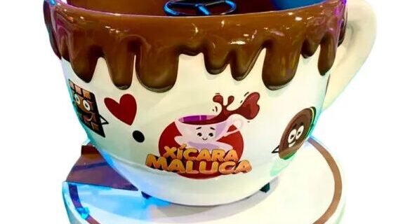 Gira Gira Xícara Maluca | Brinquedo Mecânico