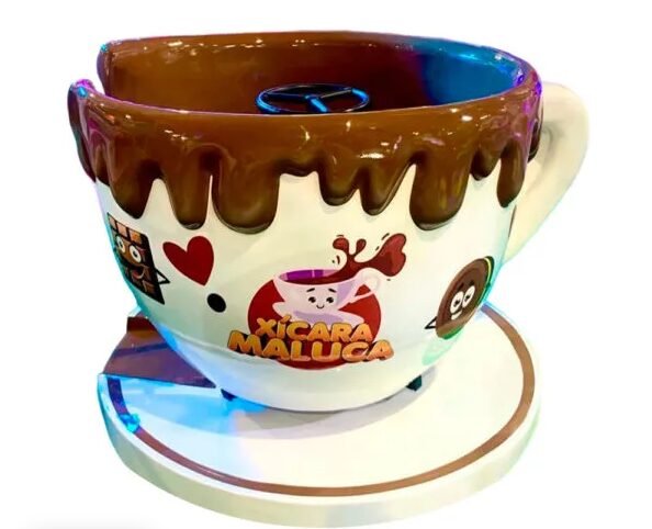 Gira Gira Xícara Maluca | Brinquedo Mecânico