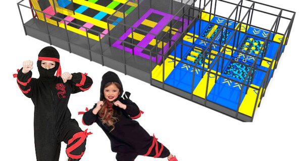 Espaço Ninja Nogueira Brinquedos | Circuito de Atividades Infantis