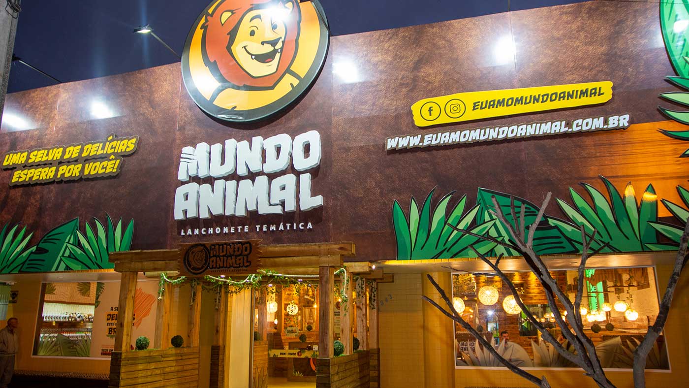 Fachada da Mundo Animal a Nogueira Brinquedos se tornou a fornecedora oficial da franquia