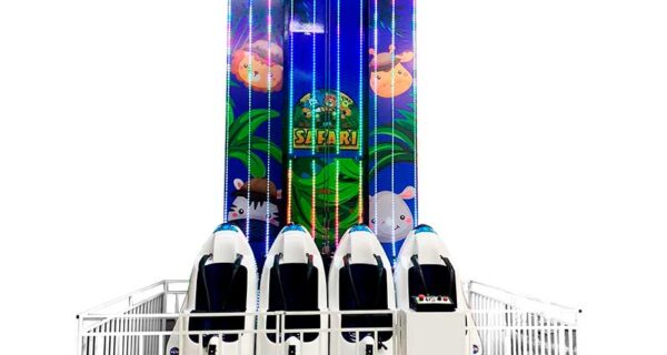 Torre Espacial de Parede | Brinquedo Eletromecânico