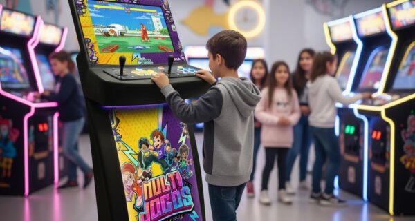 Multijogos 32″ | Fliperama com 300 jogos