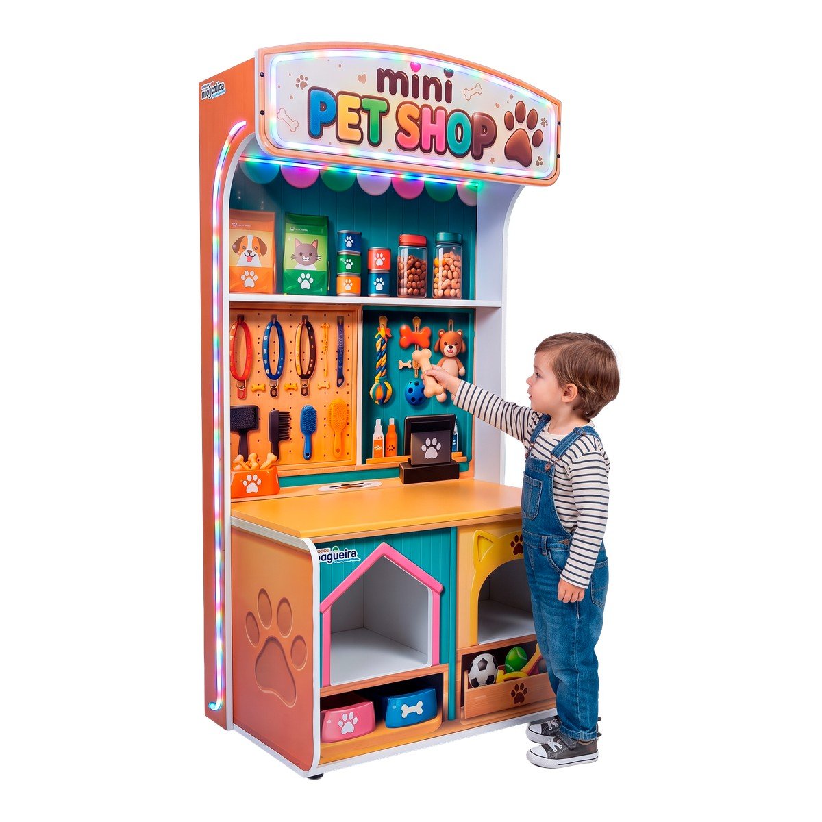 Mini Pet Shop | Cenografia Lumini